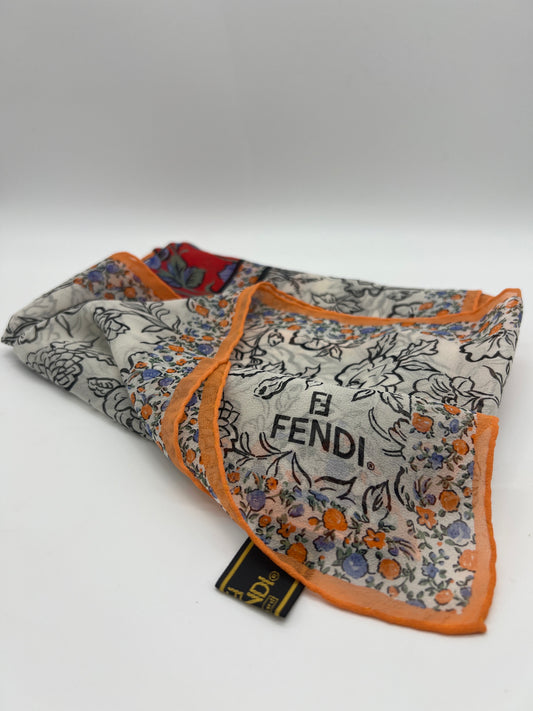 FENDI SILK SCARF
