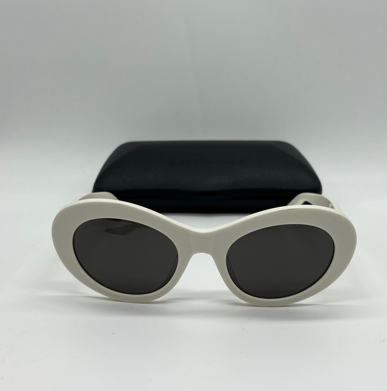 Balenciaga BB0294SK 003 Sunglasses – White | Size 55▫22-145