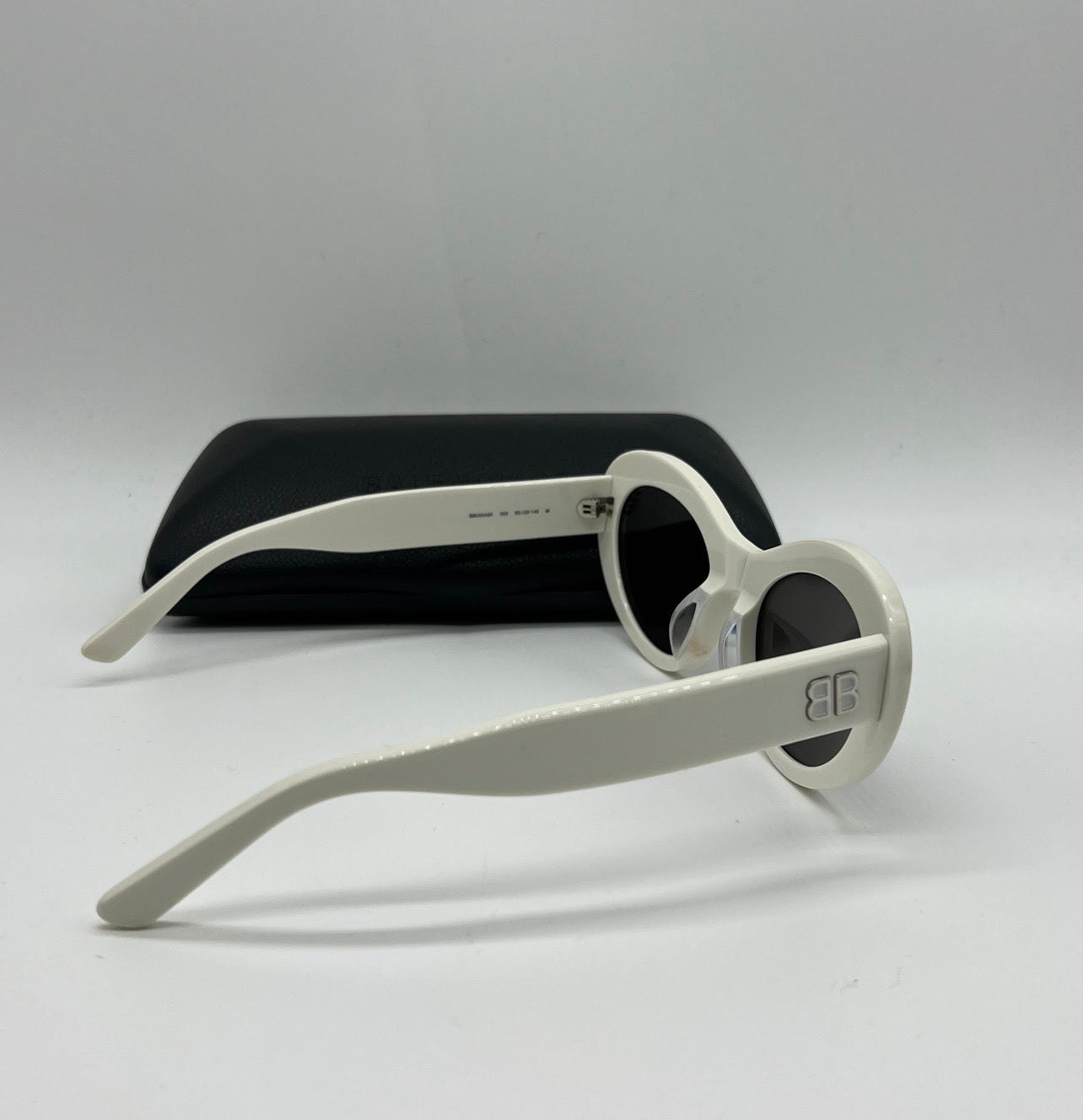 Balenciaga BB0294SK 003 Sunglasses – White | Size 55▫22-145