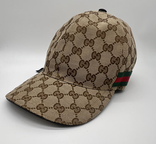 Gucci Sherry Web Baseball Cap – Size XL (60 cm) | Adjustable
