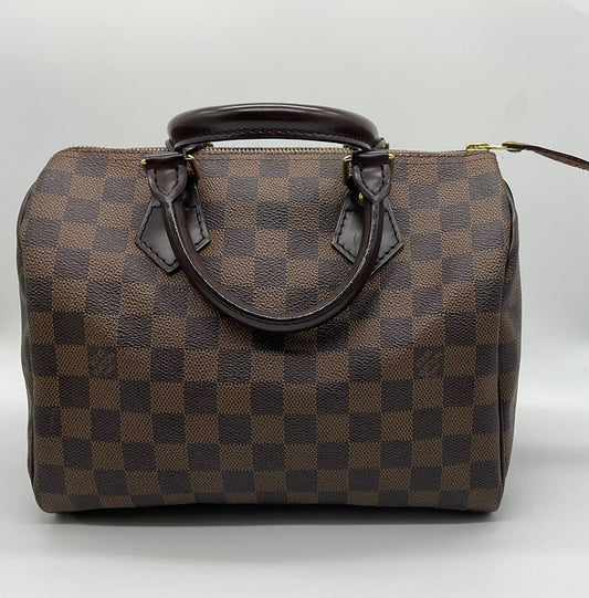 LOUIS VUITTON SPEEDY 25 DAMIER EBENE