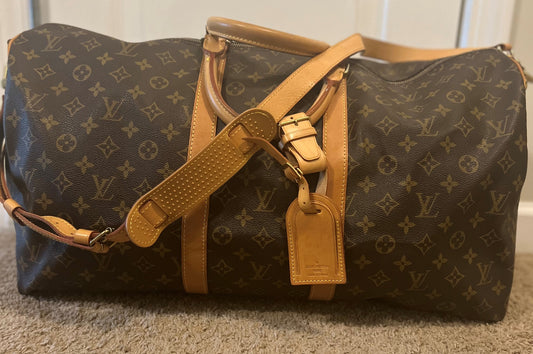 LOUIS VUITTON Keepall Bandoulière 55