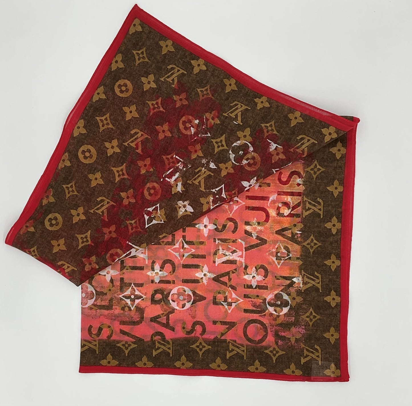 LOUIS VUITTON RICHARD PRINCE SCARF BANDANA