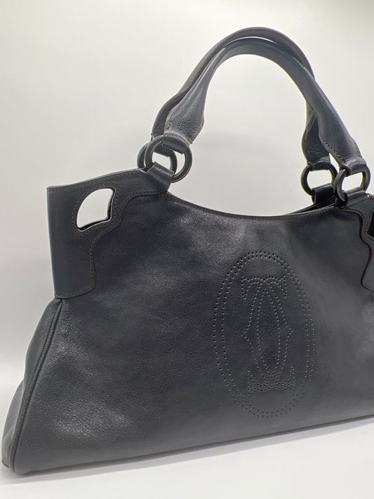 CARTIER MARCELLO LEATHER BAG
