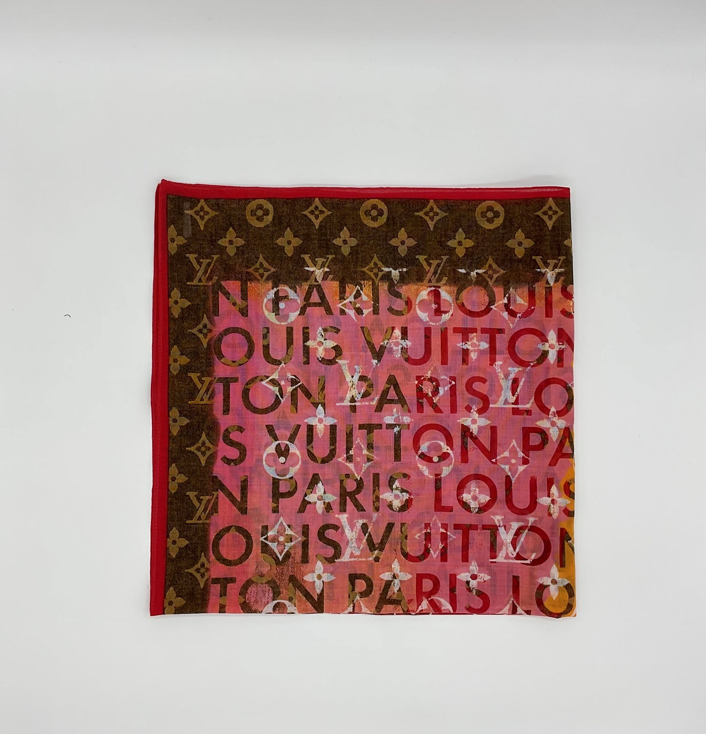 LOUIS VUITTON RICHARD PRINCE SCARF BANDANA