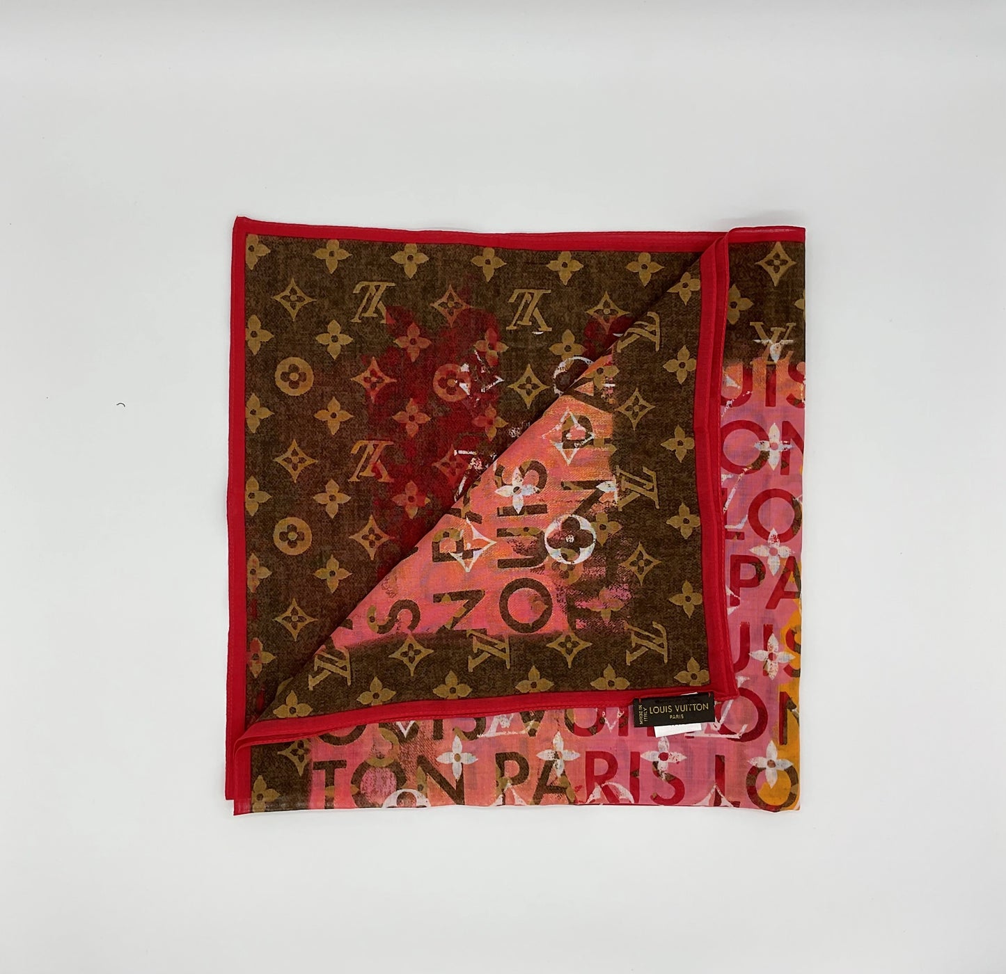 LOUIS VUITTON RICHARD PRINCE SCARF BANDANA