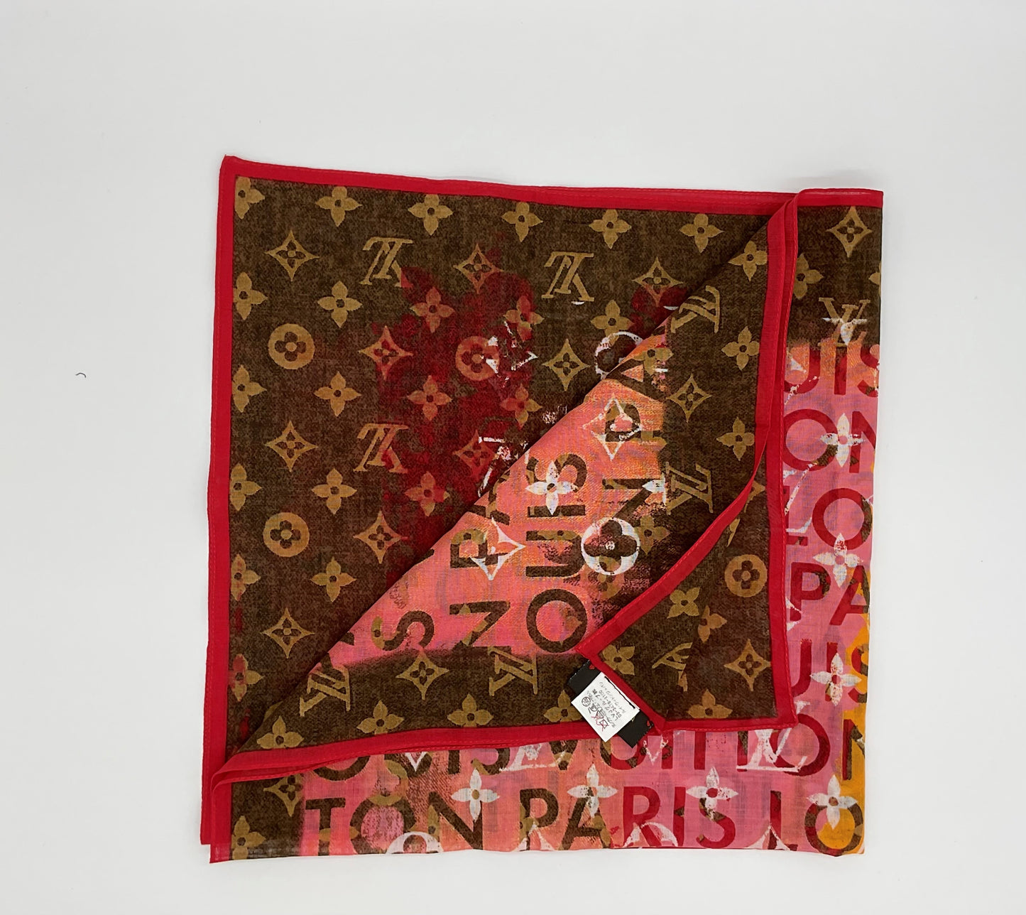 LOUIS VUITTON RICHARD PRINCE SCARF BANDANA