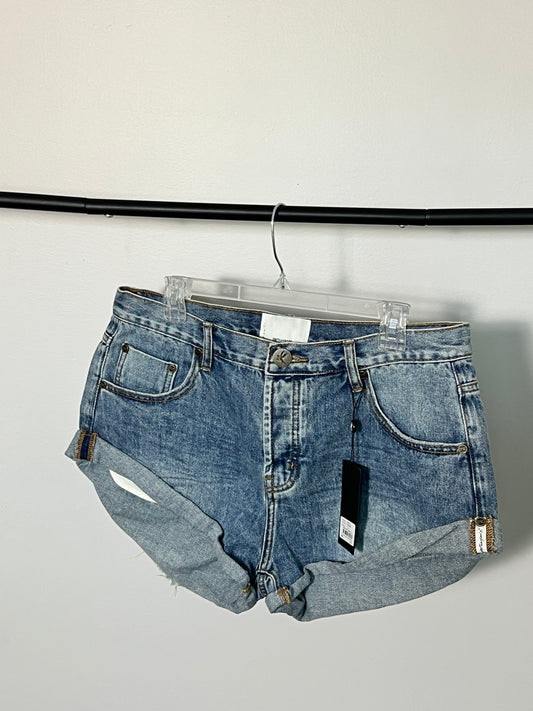ONE TEASPOON DENM SHORTS COBAINE BANDITS