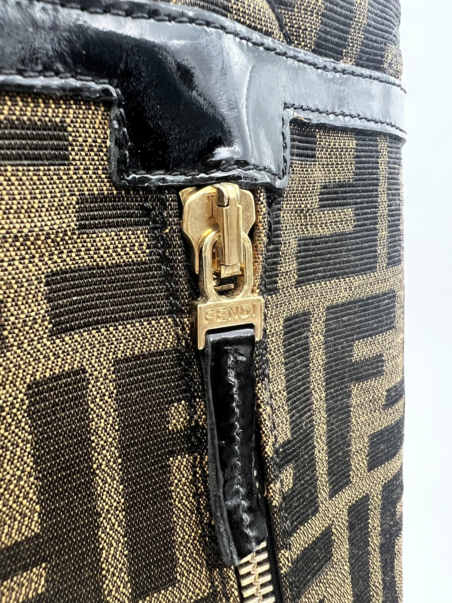FENDI ZUCCA CALF BOOTS