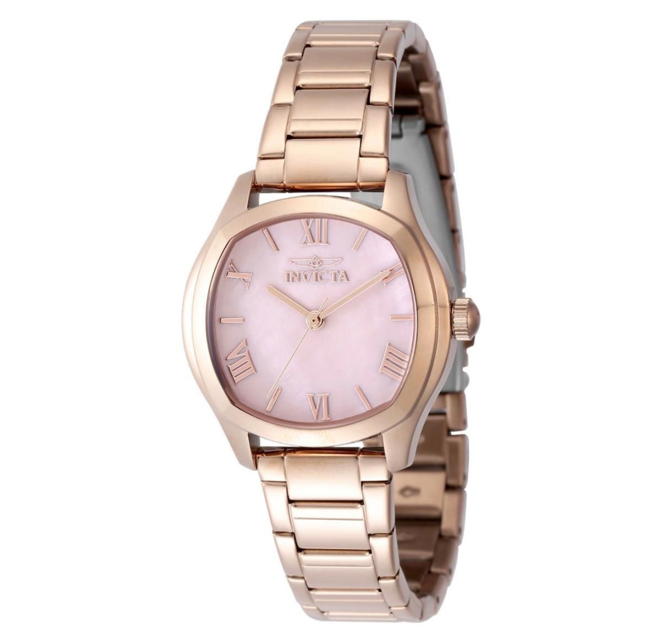 Invicta Women's Wildflower Quartz Rose Gold Bracelet Watch-Brand New