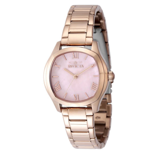 Invicta Women's Wildflower Quartz Rose Gold Bracelet Watch-Brand New