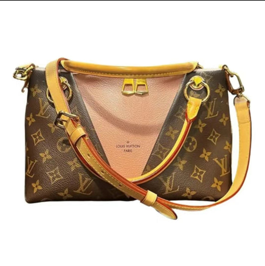 LOUIS VUITTON V TOTE POUDRE MONOGRAM BB ROSE