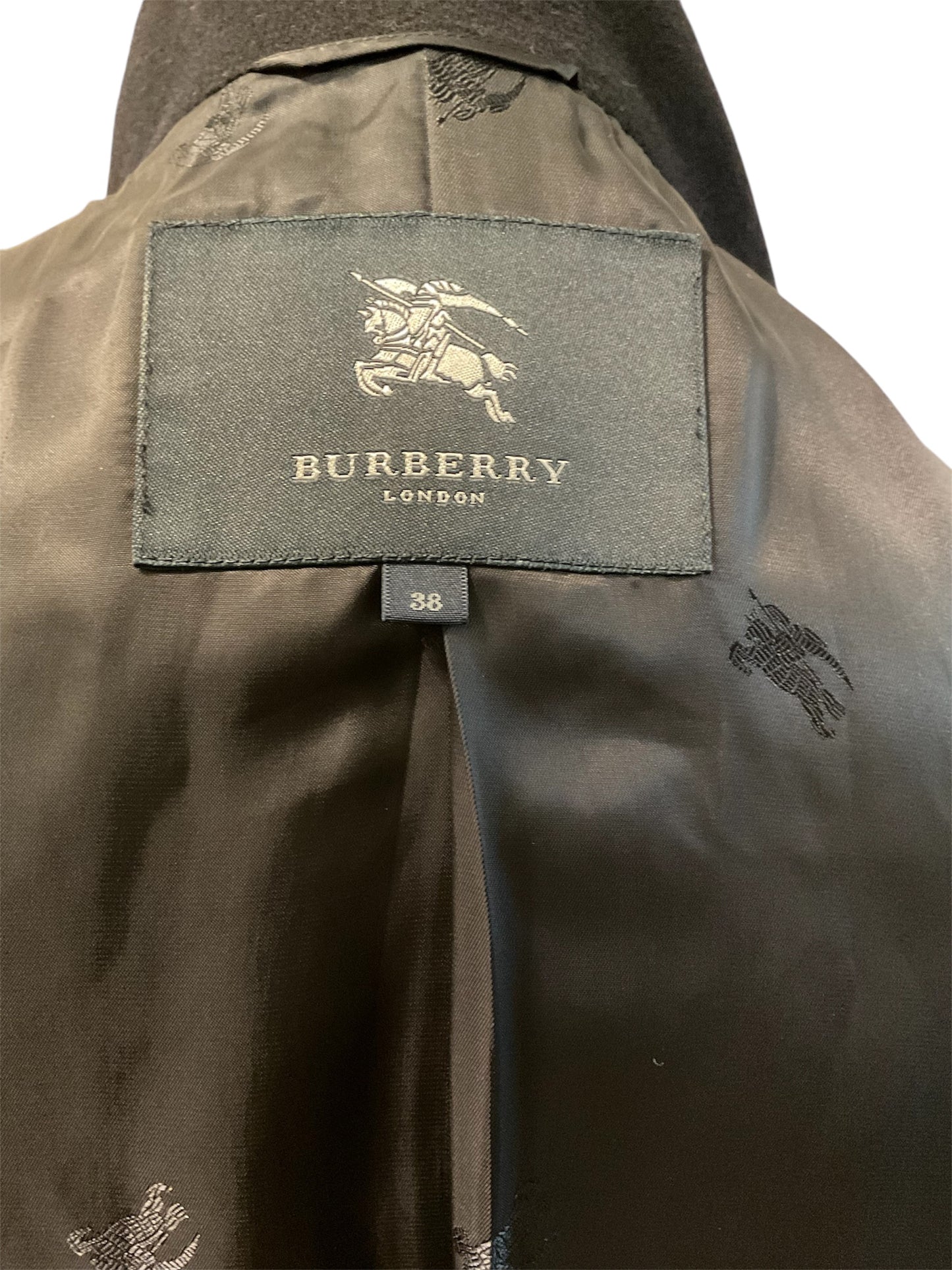 BURBERRY WOOL TRENCH COAT